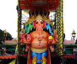 69-Foot Ganesh Idol Installed at Khairtabad