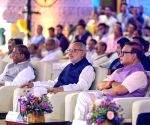 V-P Radhakrishnan lays foundation for Rs 110 crore infrastructure projects at Gauhati University