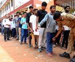 Candidates Undergo Security Checks for NDA Exam