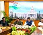 DK Shivakumar meets MLAs