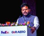 Kinjarapu Ram Mohan Naidu Attends Groundbreaking Ceremony of Integrated Air Cargo Hub