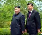 Xi arrives in North Korea