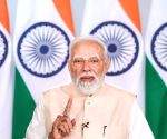 Gujarat: PM Modi plants sapling on World Environment Day, reviews projects in Surat