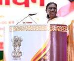 Prez Murmu hoists sacred flag at Nashik to mark commencement of Simhastha Kumbh Mela