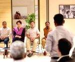 Rahul Gandhi Interacts with AIPC Manmohan Singh Fellows