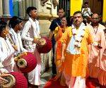 Suvendu Adhikari attends Radha Ashtami Mahotsav