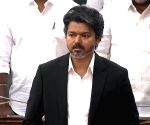 TN: Gomathi Sreenivasan, others join TVK at Chennai event