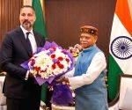 Telangana Governor Meets Prince Rahim Aga Khan V