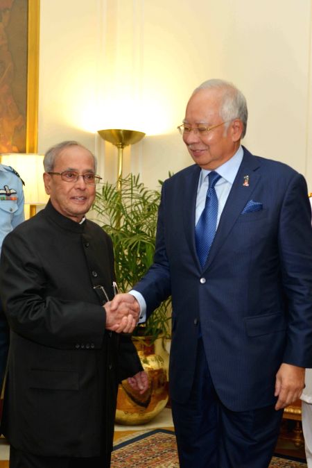 Mohd. Najib Bin Tun Abdul Razak, Prime Minister of Malaysia calling on ...