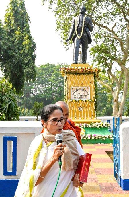 Mamata Banerjee pays tribute to B.R. Ambedkar