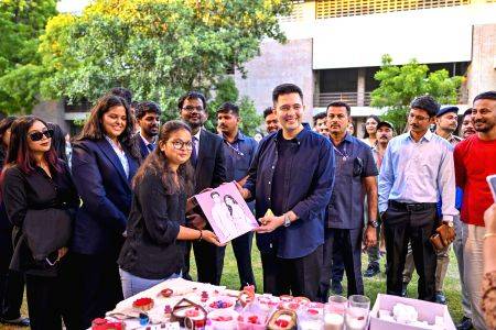 Red Indiand Raghav Chadha Attends Red Brick Summit