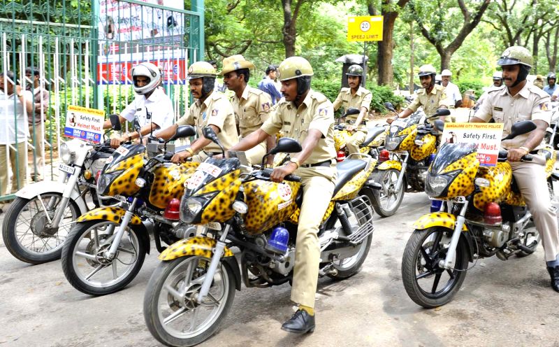 Bangalore City Traffic Police launched campaign to create awareness to