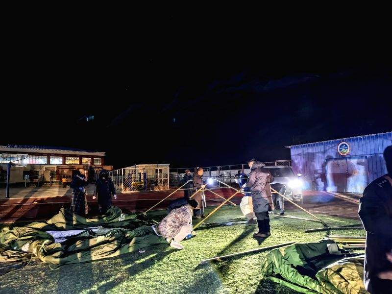 Baqen County: Earthquake in China