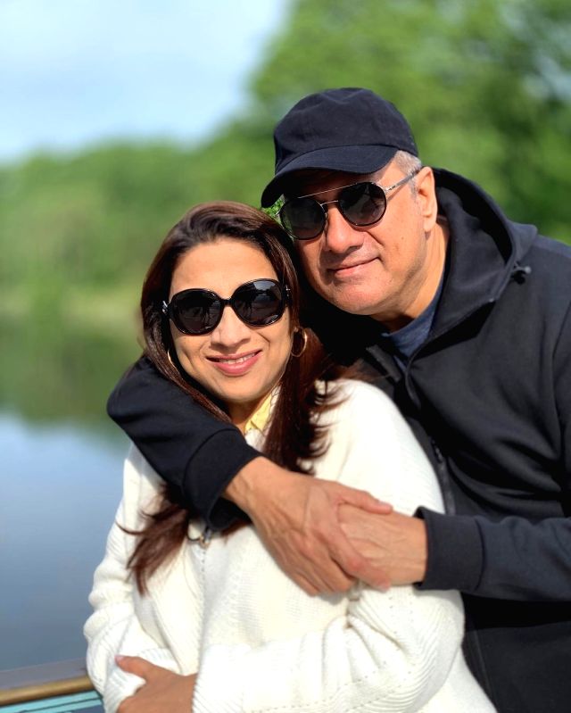 Boman R. Irani Boman Irani marks 38th wedding anniversary with pictures with wife Zenobia