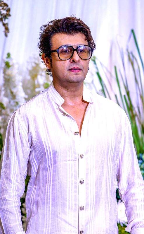 Indian playback singer and music director Sonu Nigam