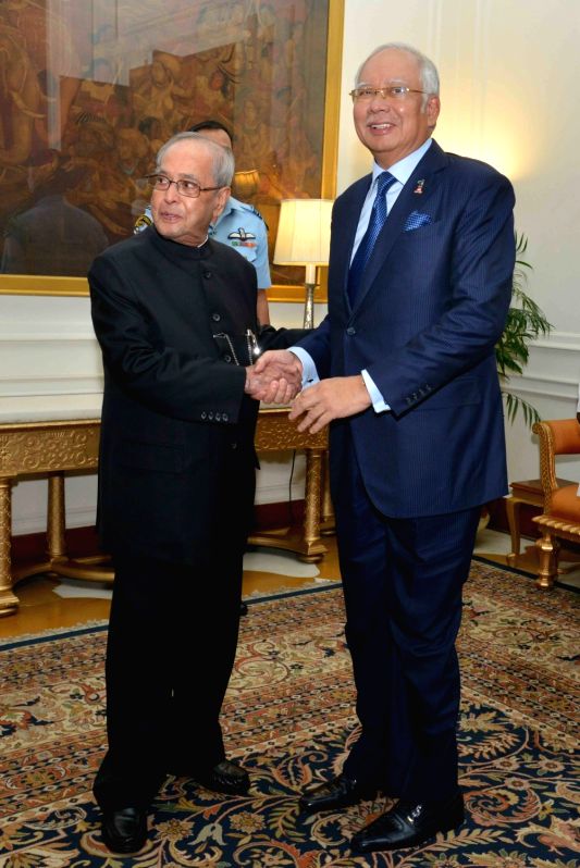 Mohd. Najib Bin Tun Abdul Razak, Prime Minister of Malaysia calling on ...