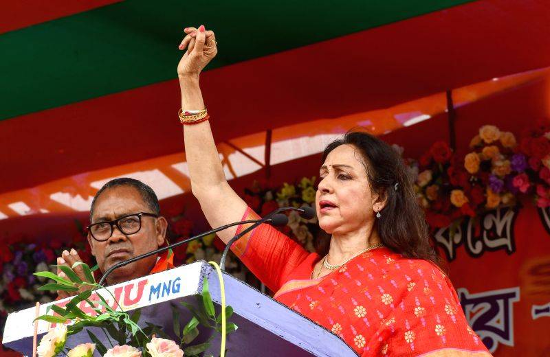 Hema Malini credits PM Modi &amp; Amit Shah for BJP's historic win in West Bengal