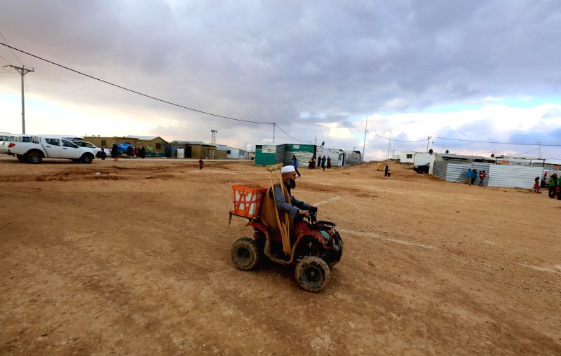 JORDAN-MAFRAQ-ZAATARI REFUGEE CAMP