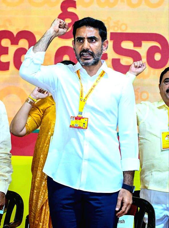 Andhra Pradesh Minister for Information Technology and Electronics, Nara Lokesh