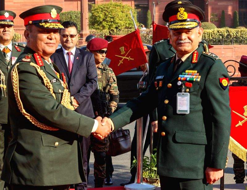 Ashok Raj Ramesh Nepal Army Chief General Ashok Raj Sigdel Meets Chief of Army Staff ...