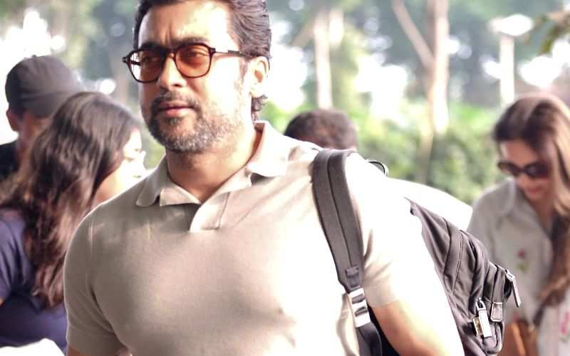 Suriya meets singer Dhee in Colombo; calls her single 'Vari Vari' a 