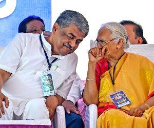 Congress protest against SIR at Freedom Park
