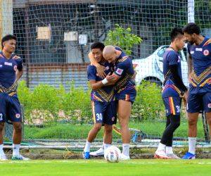 East Bengal FC Train Ahead Of ISL Clash Against Mohun Bagan