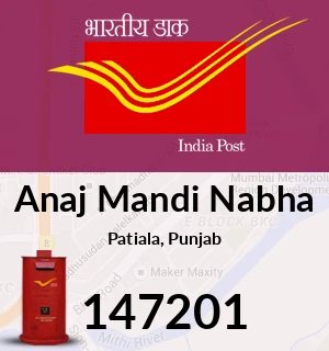 Anaj Mandi Nabha Pin Code, Patiala, Punjab