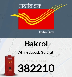 Bakrol Pin Code, Ahmedabad, Gujarat