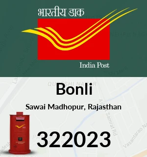Bonli Pin Code, Sawai Madhopur, Rajasthan
