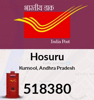 Hosuru Pin Code, Kurnool, Andhra Pradesh