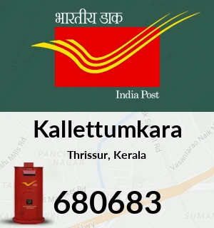 Kallettumkara Pin Code, Thrissur, Kerala