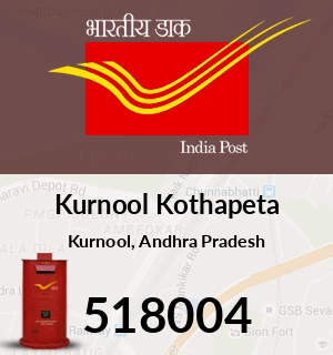Kurnool Kothapeta Pin Code, Kurnool, Andhra Pradesh