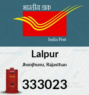 Lalpur Pin Code, Jhunjhunu, Rajasthan