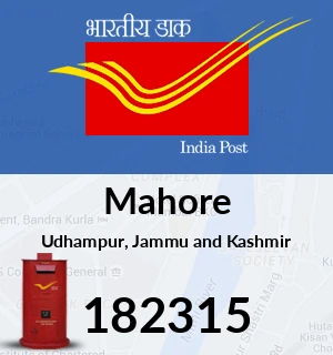 Mahore Pin Code, Udhampur, Jammu and Kashmir