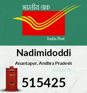 Nadimidoddi Pin Code, Anantapur, Andhra Pradesh