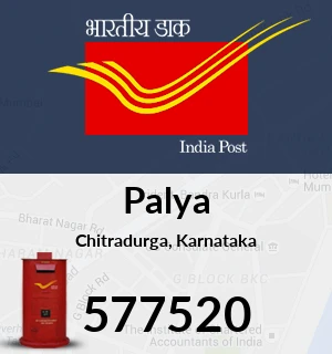 Chitradurga Pin Code Palya Pin Code, Chitradurga, Karnataka