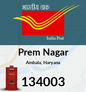 Mp Nagar Pin Code Prem Nagar Pin Code, Ambala, Haryana